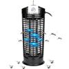 SC E-COMMERCE Zanzariera Elettrica UV 11W - Lampada Anti Insetti Volanti con Luce Ultravioletta, Trappola Elettrica per Zanzare e Mosche, Silenziosa ed Ecologica, con Vassoio Raccoglitore, Copertura fino a 50m²
