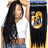 Ser Mulher Capelli SUPER JUMBO PREMIUM Braid per Treccine Africane PESO: 522g, LUNGHE: 65cm Pre-Stretched - Hair Braiding Extension, Anellini per Styling COMPRESI, (Total Black, 65 cm)
