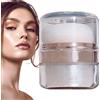 Generico Body Shimmer Powder Stick - Glitter Highlighter For Face & Body | Contouring, Clavicle & Eye Brightening Makeup With Sponge Applicator