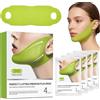EHIOG Maschera facciale al collagene V-Line Lifting Mask - 4 maschere viso idratanti - fascia a V per donne e uomini - Maschera viso al collagene per il mento, uso quotidiano e viaggio