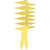 Brrnoo Pettine da Parrucchiere da Uomo, Strumento da Parrucchiere da Uomo, Pettine a Denti Larghi e Pettine a Forchetta per Lisciare i Baffi e Modellare L'olio (pettine a Forchetta)(or)
