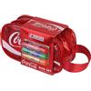 Lip Smacker Coca-Cola Handy Bag Set, 3 Burrocacao per Bambini al Gusto Originale Coca-Cola, Formula Trasparente e Idratante