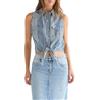 Wrangler, Maglietta da Donna, Senza Maniche Tie