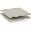 Rauch Möbel Accessori per armadietti con ante sospese, set da 2 pezzi, larghezza x altezza x profondità: 43 x 16 x 48 cm