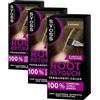 Syoss Root Retouch Ritocco permanente Castano Chiaro, Colorazione permanente per 100% copertura della ricrescita capelli, Kit con crema colorante capelli e maschera intensiva con cheratina