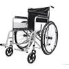 EGLEMTEK Sedia a Rotelle Pieghevole Leggera ad Autospinta, Carrozzina per Disabili ed Anziani con Braccioli e Poggiapiedi Estraibili, Cintura di Sicurezza, 85 x 69 x 91 cm Colore Nero e Argento