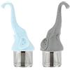 CHENNAN 2 pezzi Colino da tè in acciaio inox Infusore per The Silicone Infusore per The Infusore per Tè in Silicone Infusore per tè Riutilizzabili per tè, tè, tazza, accessori da tè a forma di elefante