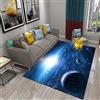 Generic Tappeto 3D Tappeti Salotto Soggiorno Cielo Stellato Della Luna Della Galassia Stampa Tappeti Soggiorno Antiscivolo Lavabili Per Ragazzi E Ragazze 200 X 300 Cm - Poliestere - Soft Touch - Fac -8Y7Q/G9
