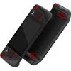 eXtremeRate Pulsanti Tasti Kit per Steam Deck LCD,Tasto ABXY D-pad Trackpad Bumpers Trigger Grilletti Ricambio per Steam Deck LCD con Cacciaviti(NON Include Console)-Trasparente Rosso