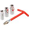 Oakson 761673 Chiave per Candela di accensione, 16/18/21 mm, snodati
