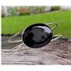 Bel Bracciale In Onice Nero In Argento Sterling 925 Fatti A Mano B-78