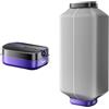 Generic Stendibiancheria portatile, pieghevole, con timer regolabile, a basso rumore, per casa, appartamento, viaggi, roulotte