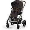CYBEX Gold BALIOS S LUX Passeggino, Chocolate Brown | Dalla nascita ai 4 anni, max 22 kg, sistema da viaggio, posizione distesa ergonomica, ruote fuoristrada
