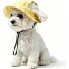 Shyllin Berretto Baseball Cani, Regolabile Cappello Baseball Gatti, con Fori per Orecchie, Cappello Sole Gatti, Visiera Animali Domestici, Cappellino Protezione Sole Cani, Berretto Sole Cane (YM)