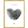 Deknudt Frames S41JA1 - Cornice portafoto in Legno Sottile, 30 x 40 cm, Colore: Oro