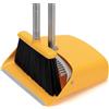 TreeLen Broom and Dustpan Set, Stand Up Broom and Dustpan for Home Cleaning