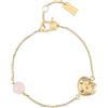 THUN Bracciale cuore con brillanti e perla rosa