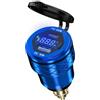 BCEY Hella - Presa USB DIN 12 V per BMW moto, 45 W PD e 18 W QC 3.0 EU spina impermeabile in alluminio adattatore USB C presa da incasso per BMW KTM Ducati Triumph Moto