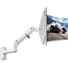 monTEK Supporto da parete per monitor da 17-57 pollici Ultrawide fino a 27 kg
