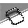 MOTALER Custodia Antiurto Compatibile con Apple Watch 38mm 40mm 42mm 44mm, Paraurti Struttura in Lega di Alluminio Protezione Completa Bumper Cover Protettiva Compatibile con Apple iWatch Serie SE/6/5/4/3/2/1