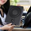 WSIKGHU Subwoofer da 12 V, 600 W, compatto, per auto, con set di cavi, adatto per auto che funzionano a 12 V, 34,5 × 26 × 6,8 cm