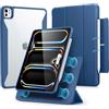 ESR Cover per iPad Pro 11(M5/M4) 2025/2024,Magnetica e Rimovibile, Supporto per Pencil Pro/USB-C, Supporto Verticale e Orizzontale, Auto Attivazione/Standby, Serie Rebound 360, Blu