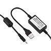 ASHATA PG3J Caricatore Cavo di Ricarica USB Diretto per Walkie Talkie, THF6 THF6A THF6E THF7 THF7E THF7A THD7 THD7A THD7E THG71 THG71E THG71A THK4 THK4A THK4E THK2, ecc.