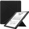VOVIPO Slimshell Custodia per Kindle Scribe 10.2 2024/2022 Rilasciato, Premium leggero PU Custodia in pelle con Auto Sleep/Wake per Kindle Scribe 10.2 pollici 2024/2022-Black