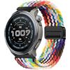 GIOPUEY Cinturini Magnetica Compatibile con Amazfit Balance 2 XT, Cinturino in Morbido Nylon Intrecciato [Unisex] [Traspirante] - Colourful-B