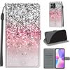 TOMYOU Cover per Honor X8 4G / X30i / Play 6T Pro, argento e rosa | Antiurto Protettiva Portafoglio, Slot per Schede, Magnetica, Custodia in Pelle PU, Libro Flip,Funzione Stand