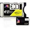 DIGIQUEST CAM tivùsat 4K Ultra HD certificata |Accesso ai canali HD e 4K | Facile installazione | Ideale per amanti di cinema e sport