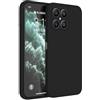 HAFFAN Custodia in Silicone TPU Compatibile con HONOR X8 (4G) (6.7 inches), Cover Case Protettiva per Cellulare - Nero