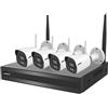 COMELIT GROUPE SPA Kit WIFI 4 IPC Bullet 4MP - COE WBK4N04NA
