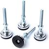 Kora Piedino per macchina, diametro 50 x altezza 40 mm, M16 x 100 mm, base di appoggio KLS5