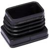 Brinox b75835 N - Innesto Interno Rettangolare, 15 x 20 mm, colore: nero