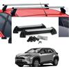 MENABO BARRE PORTATUTTO ALLUMINIO PER TOYOTA YARIS CROSS NO RAIL 2021+PORTASCI 4 PAIA