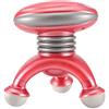 SYUULCOI Cuscino massaggiante elettrico portatile per schiena, collo, gambe, 3 zone di massaggio, design ergonomico, uso in viaggio in ufficio a casa, ricaricabile, leggero, idea