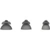 SmartEAR - Cupole per apparecchi acustici - Accessori per apparecchi acustici - Puntali in silicone - per Phonak Marvel/Paradise z SDS 4.0 - Cupola di potenza - 9 mm - 10pz