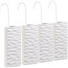 Rosenstein & Söhne umidificatore d'Aria per Riscaldamento: Set da 4 Umidificatore in Ceramica, per termosifoni, capacità 280 ml, da Appendere e posizionare (termosifone, umidificatori radiatori)
