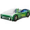 ACMA Letto Auto Bambino 160x80 cm Modello 5 con Materasso e Rete a Doghe - Letto Junior Auto Personalizzato con Nome, Letto Bambini Design Auto per Cameretta con Sponda di Sicurezza