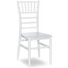 GBSHOP Sedia Tiffany chiavarina bianca in PP per eventi catering cerimonie