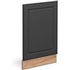 Vicco Pannello frontale Fame-Line, Antracite-oro, 45 cm senza piano di lavoro, per la combinazione con altri moduli della serie Fame-Line