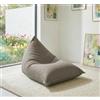 Cieffepi Home Collections TOLDO pouf medium e small per esterno impermeabile (Tortora, Medium)