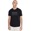 Armani Exchange Plain 3D Printed Front Logo T-Shirt, Navy Scuro, L Uomo