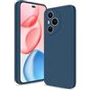 Btstring Cover per Honor 400 Pro 5G, Custodia Antiurto Case Sottile in Silicone TPU con Fodera in Microfibra e Protezione della Fotocamera -Blu