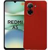 KEJI Cover in TPU, Morbido Custodia Cover Slim Anti Scivolo Custodia Protezione Posteriore Antiurto per Xiaomi Redmi A5 (ROSSO)
