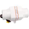 Baxnore Ventilatore di sentina Marino da 3 Pollici Silenzioso Forte Ventola di Ventilazione ad Alto Flusso 130 CFM 3800 LPM Ventilatore in Linea efficiente per Yacht Barca RV ABS b (24 V)