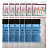 Tufeifrank Sabiki Rigs 10 # Sharp ami colorati esche per acqua salata fresca, 36 pezzi