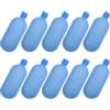 PRETYZOOM Blocchi in PE Blu di Raffreddamento Portatili Riutilizzabili 10 Pezzi Box Frigo Portatile per Ventilatore Aria Condizionata e Campeggio Estivo