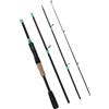 Gettimore Canna da pesca in fibra di vetro Spinner Baitcasting Multi-sezione per M Tone 1.65m-2.1m per pesca con esca